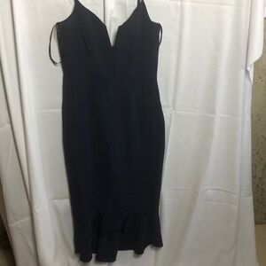 Bardot Navy Blue Dress Size 4/XS